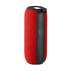 General Haut-parleur Bluetooth 10 W Double appariement Véritable son stéréo sans fil HD IPX7 étanche Douche de sport en plein air Haut-parleur sans fil Fente TF - Parfait pour la plage et la piscine (rouge)