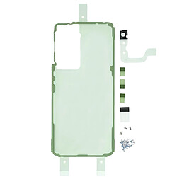 Samsung Adhésif Vitre arrière pour Samsung Galaxy S21 Original Transparent