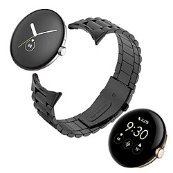 Acheter Avizar Bracelet pour Google Pixel Watch Maillons Acier Inoxydable Noir