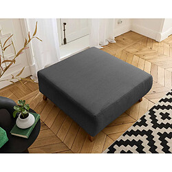 Acheter Bestmobilier Cristal - pouf modulable - 95 cm - en velours côtelé