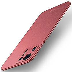 Mofi Coque en TPU solide anti-empreintes digitales rouge pour votre Xiaomi Mix 4