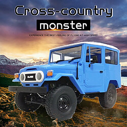 01:16 WPL C34 KIT hors-route Télécommande camion Buggy Crawler RC voiture Jouets bricolage Bleu