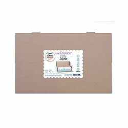 Scrapcooking 2 boîtes en carton pour bûche de Noël 35 x 11 x 11 cm