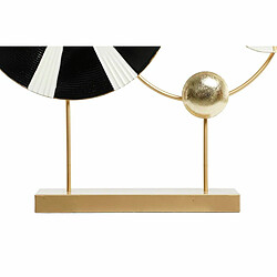 Avis Figurine Décorative DKD Home Decor Noir Doré Métal Moderne (62 x 9 x 61,6 cm)