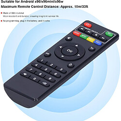 Avis SANAG Telecommande Portable Pour Android X96 / X96Mini / X96W, Contrôleur Ir De Remplacement Pour Boîtier Tv, Resistant À L'Usure Et .