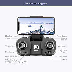 Acheter Universal KK1 Mini Drone 4K HD Camera Pro RC Drone WiFi FPV Drone Toys Outdoor RC Quadcopter Fixed Altitude Helicopter Toys | RC Quadcopter