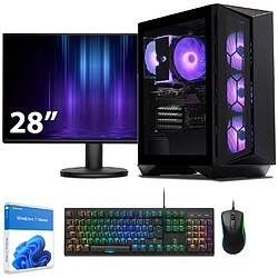 Sedatech Pack PC Gamer Pro • AMD Ryzen 9 7900X • RTX4080 Super • 32Go DDR5 • 2To SSD M.2 • Windows 11 • Moniteur 28"