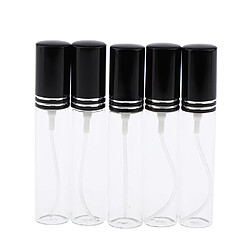 Avis 15 x Sous-Bouteille De Voyage Flacons de Parfum Rechargeable en Verre Atomiseur Parfum Rechargeable Vide avec Couvercle 10 ml