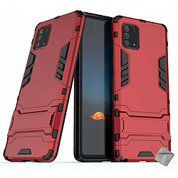 Htdmobiles Coque rigide anti choc pour Samsung Galaxy Note 10 Lite + film ecran - ROUGE