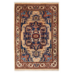 Vidal Tapis de laine 295x200 Bleu Tabriz