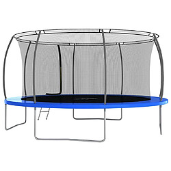 Avis vidaXL Ensemble de trampoline rond 460x80 cm 150 kg