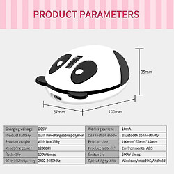 Acheter Universal Zysd Mute Wireless Bluetooth Panda Mouse, mini Cartoon cadeau rechargeable Com