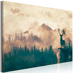 Jardindeco Tableau - Proud Deer (1 Part) Wide 120 x 80 cm