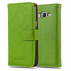 Cadorabo Coque Samsung Galaxy J5 2015 Etui en Vert