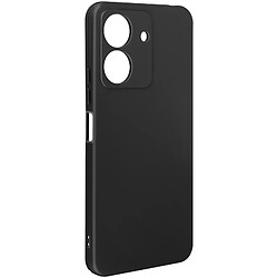 Avizar Coque pour Xiaomi Redmi 13C Semi-rigide Soft-touch Mat Noir