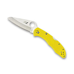 SPYDERCO - C88PYL2 - COUTEAU SPYDERCO SALT 2 JAUNE