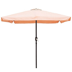 BigBuy Garden Parasol Monty alu Beige Aluminium 250 x 250 x 244 cm