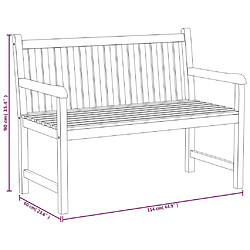 vidaXL Ensemble à manger de jardin 5pcs Bois de teck massif pas cher