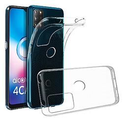 Avizar Coque Alcatel 3X 2020 Protection Silicone Souple Ultra-Fin Transparent