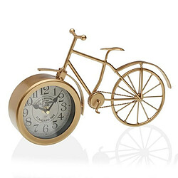 Horloge de table Bicicle Versa VS-18190895 Dorée Métal (6 x 20 x 33 cm) (6 x 20 x 33 cm)