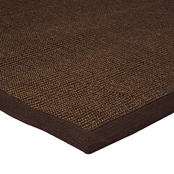 Avis Thedecofactory SISAL - Tapis en sisal chocolat 120x170