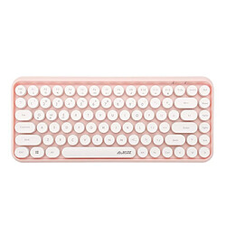 Wewoo Ajazz 308I Tablette Téléphone Mobile Ordinateur Ménage Bureau Clavier Sans Fil Rose