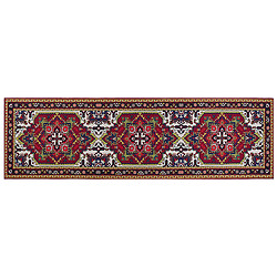 Beliani Tapis rouge 60 x 200 cm COLACHEL