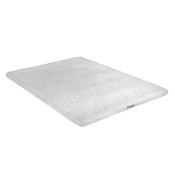 Vente-Unique Surmatelas 160 x 200 cm gel et mousse mémoire de forme ép.6cm - BI FEELING de DREAMEA PLAY