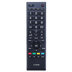 Universal Remplacement télécommande TV pour Toshiba CT-90326/CT-90438/CT-8062/CT-8042.