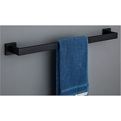 Avis Universal Porte-serviettes de salle de bains mat Porte-papier toilette Crochet de toilette Accessoires de salle de bains Porte-papier Porte-brosse à dents | Porte-papiers (noir)