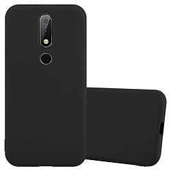 Cadorabo Coque Nokia 6.1 PLUS / X6 Etui en Noir