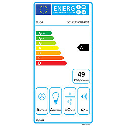 Hotte décorative îlot 50cm 620m3/h inox - junoix/f50 - ELICA