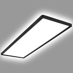 Avis Ledkia Plafonnier LED 24W Rectangulaire CCT 580x200 mm Double Face SwitchCCT Noir Sélectionnable (chaud-neutre-froid)