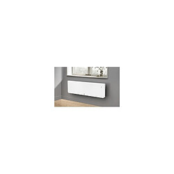 Thermor Radiateur Chaleur douce Equateur 4 plinthe blanc granit 1500W