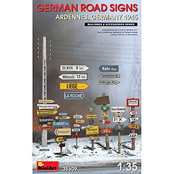 Mini Art German Road Signs (ardennes, Germany 1945) - Décor Modélisme