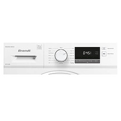 Lave-linge hublot 9kg 1400 tours/min blanc - WFB193QW - BRANDT pas cher