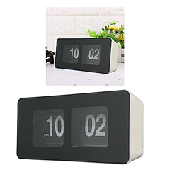 Avis Flip Down Clock Bureau Horloges Murales Numériques Auto Non Cicatrice Balayage Silencieux Blanc