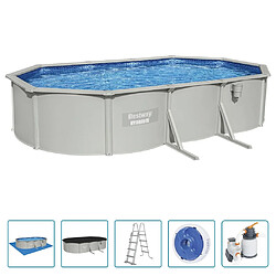 Bestway Piscine encadrée hors sol ovale Hydrium 610x360x120 cm