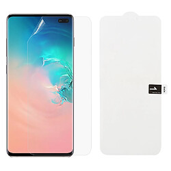 Wewoo Film protecteur de protection avant souple pour Hydrogel Galaxy S10 Plus