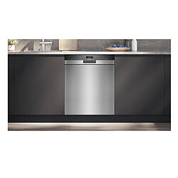 Lave-vaisselle 60cm 14 couverts 40db intégrable avec bandeau inox - SN45ES09CE - SIEMENS pas cher