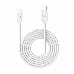 Câble USB vers Lightning Celly USBLIGHTTYPECWH Blanc 1 m