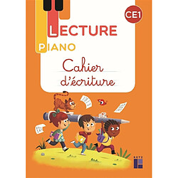 Lecture piano CE1 : cahier d'écriture