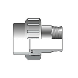 FITT Manchon union mixte Ø50 x 2
