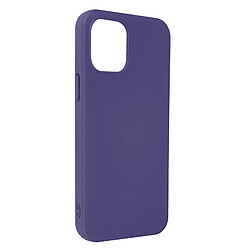 Avizar Coque iPhone 13 Silicone Semi-rigide Finition Soft-touch violet