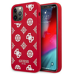 Guess Maroquinerie guess guhcp12llspewre iphone 12 pro max 6,7" czerwony/rouge hard coque peony collection