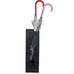 porte-parapluie Alexandra House Living Noir Arbre 15 x 49 x 15 cm