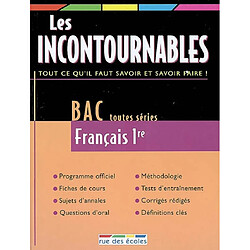 Bac français 1re toutes séries - Occasion