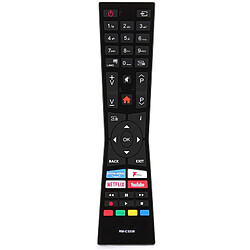 GUPBOO RM-C3338 LCD HDTV Smart TV Télécommande Prime Video Netflix Youtube