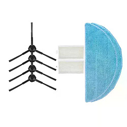 Pièces et accessoires pour aspirateur Robot ilife V55 V5s, brosse latérale, tissu de vadrouille, filtre HEPA