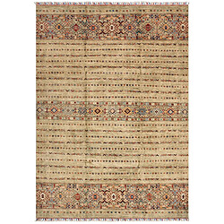 Vidal Tapis de laine 240x172 gris Torkman